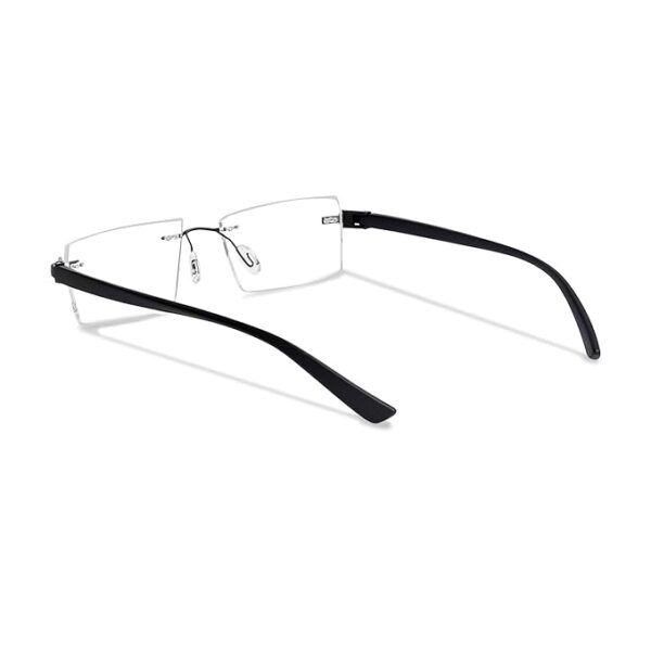 Redex Premium Rimless Rectangle Frame Spectacle Eyeglasses Eyewear - My ...